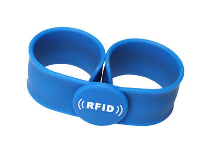 Bracelets réglables de parc d'attractions de silicone de festival de RFID