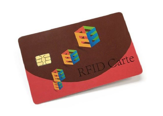 Contact Smart Card de PVC SLE4442 SLE5542 de contrôle d'accès
