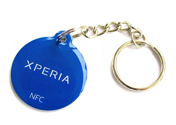 Indicateur de clé de NFC Chip Epoxy RFID pour l'identification d'animal familier