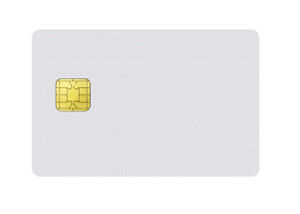 J2A081 financier pré payé RFID en plastique Java Card